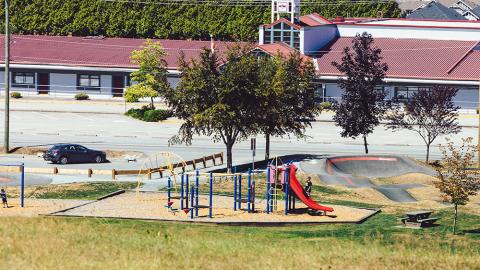 Griner Park on Cherry Avenue